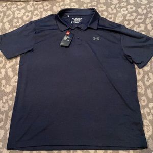 men’s under armor golf polo